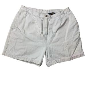 Size 12 Woolrich Khaki Shorts 100% Cotton SEE DESCRIPTION